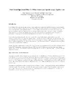 New Broad Spectrum Fiber for Fiber Sensor and Spectroscopy Applications